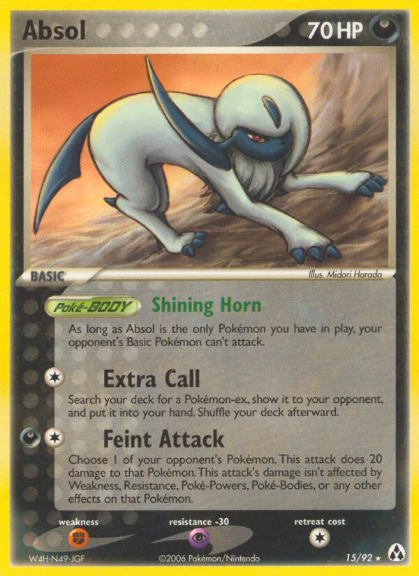 Absol (15/92) [EX: Legend Maker] | Total Play