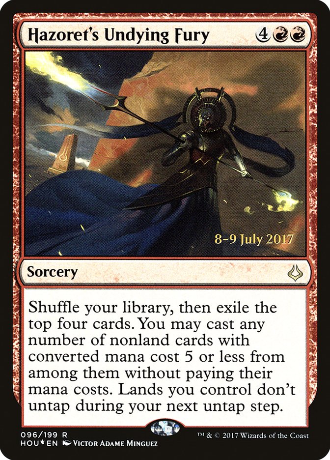 Hazoret's Undying Fury [Hour of Devastation Prerelease Promos] | Total Play