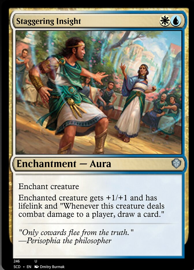 Staggering Insight [Starter Commander Decks] | Total Play