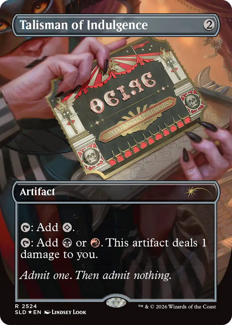 Talisman of Indulgence [Secret Lair Drop Series] | Total Play