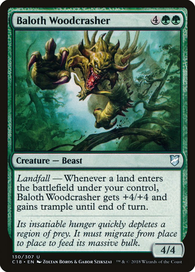 Baloth Woodcrasher [Commander 2018] | Total Play