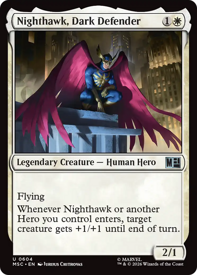 Nighthawk, Dark Defender [Marvel Super Heroes Commander] | Total Play