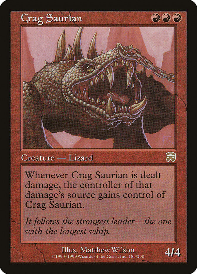 Crag Saurian [Mercadian Masques] | Total Play