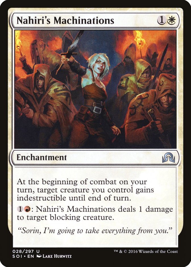 Nahiri's Machinations [Shadows over Innistrad] | Total Play