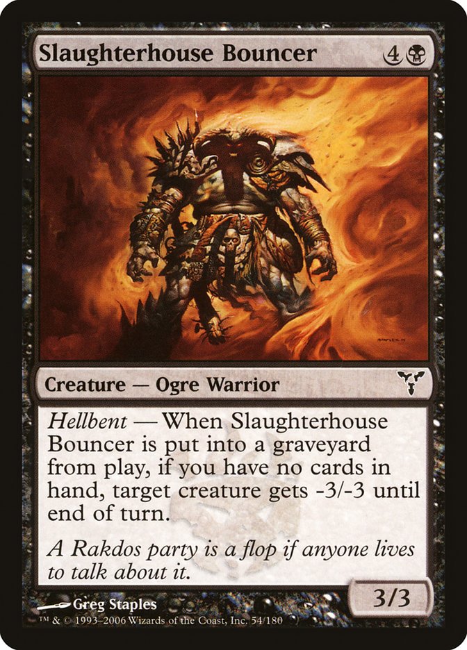Slaughterhouse Bouncer [Dissension] | Total Play