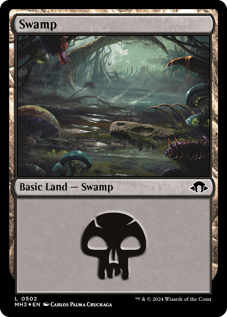 Swamp (0502) (Ripple Foil) [Modern Horizons 3] | Total Play