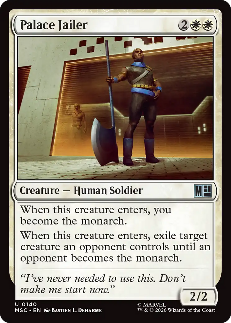 Palace Jailer [Marvel Super Heroes Commander] | Total Play