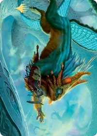 Toski, Bearer of Secrets Art Card (Gold-Stamped Signature) [Kaldheim Art Series] | Total Play