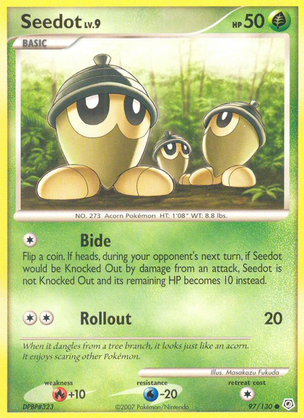 Seedot (97/130) [Diamond & Pearl: Base Set] | Total Play