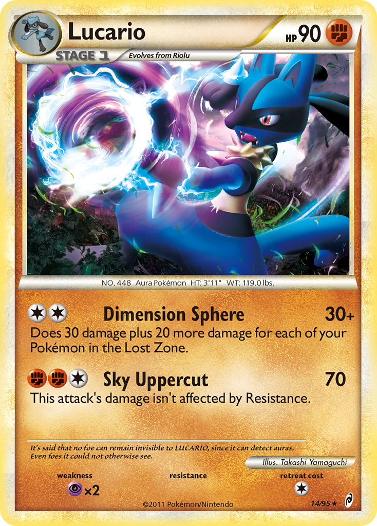 Lucario (14/95) [HeartGold & SoulSilver: Call of Legends] | Total Play