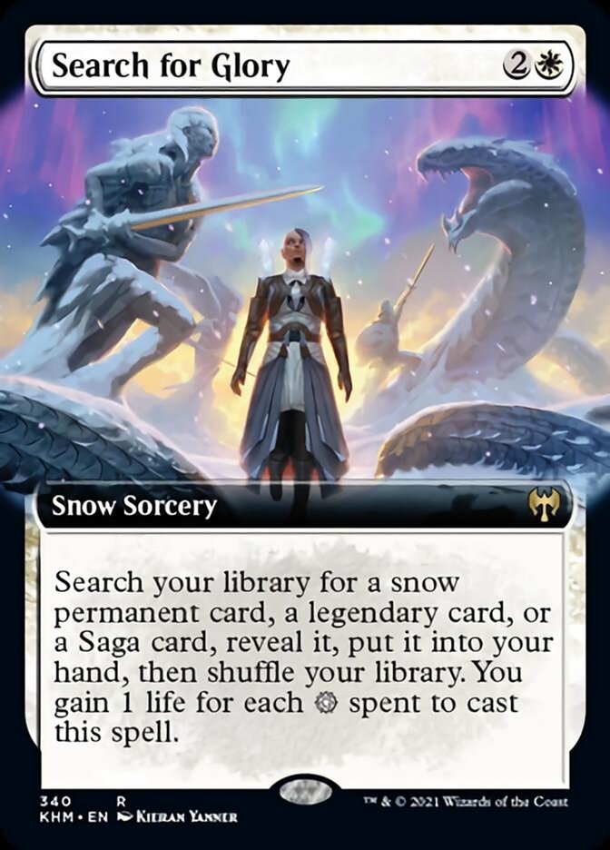 Search for Glory (Extended Art) [Kaldheim] | Total Play