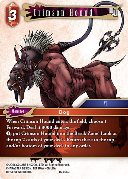 Crimson Hound [Emissaries of Light] | Total Play