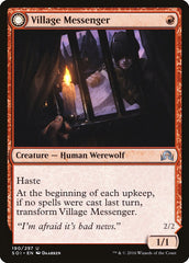 Village Messenger // Moonrise Intruder [Shadows over Innistrad] | Total Play