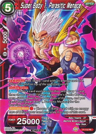 Super Baby 1, Parasitic Menace (Power Booster) (P-112) [Promotion Cards] | Total Play