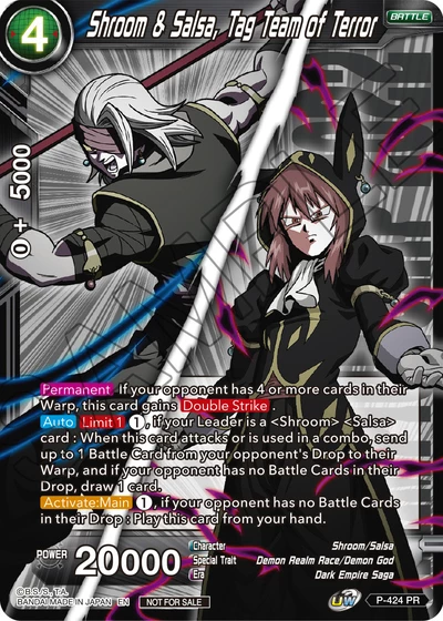 Shroom & Salsa, Tag Team of Terror (Championship Pack 2022 Vol.2) (P-424) [Promotion Cards] | Total Play