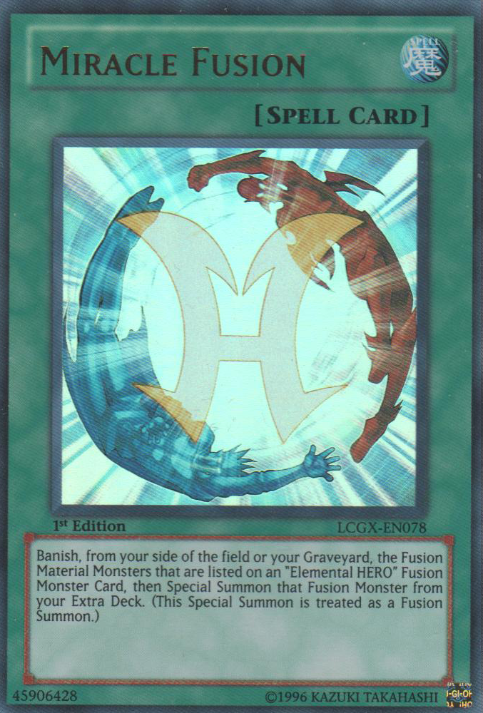 Miracle Fusion [LCGX-EN078] Ultra Rare | Total Play