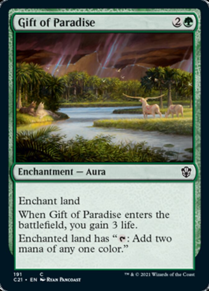 Gift of Paradise [Commander 2021] | Total Play