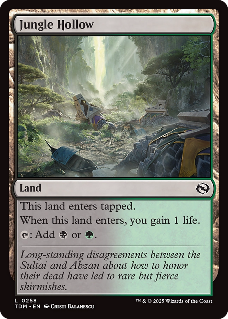 Jungle Hollow [Tarkir: Dragonstorm] | Total Play