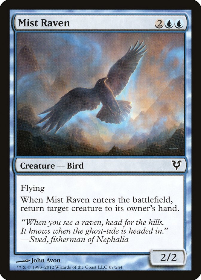Mist Raven [Avacyn Restored] | Total Play