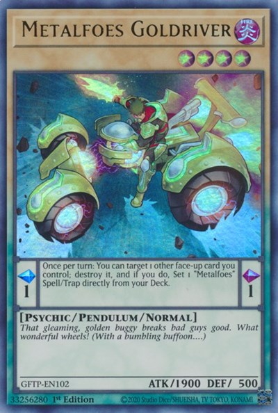 Metalfoes Goldriver [GFTP-EN102] Ultra Rare | Total Play