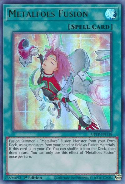 Metalfoes Fusion [GFTP-EN118] Ultra Rare | Total Play
