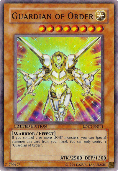 Guardian of Order [LODT-ENSP1] Super Rare | Total Play