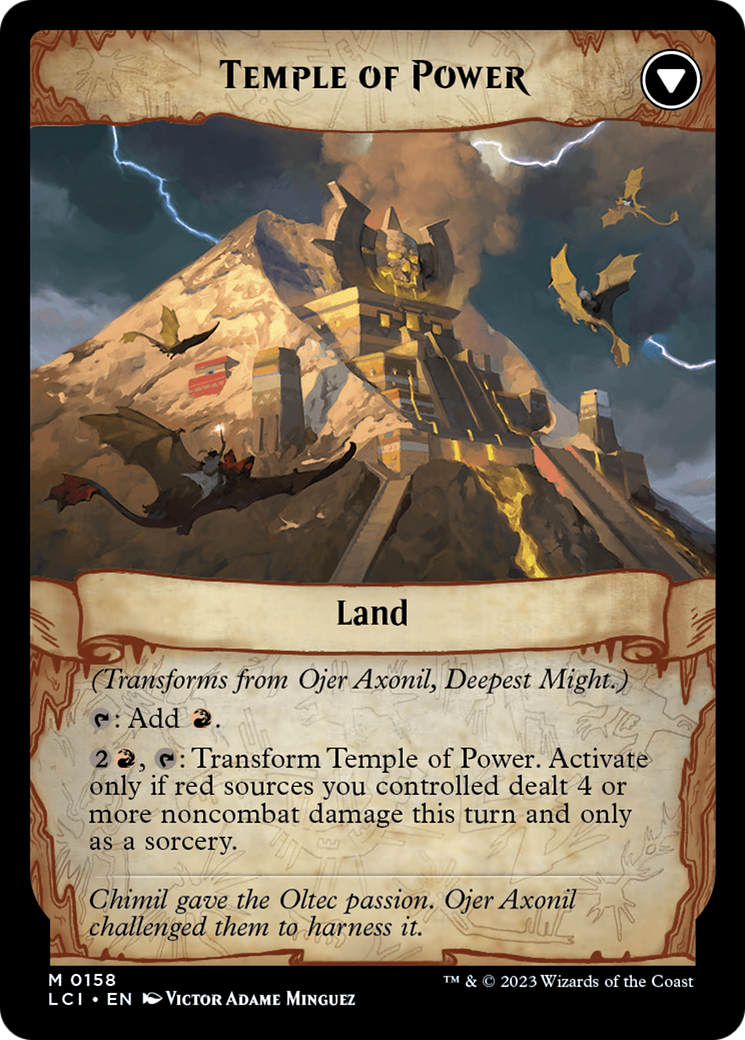 Ojer Axonil, Deepest Might // Temple of Power [The Lost Caverns of Ixalan] | Total Play