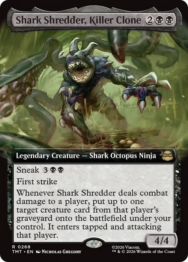 Shark Shredder, Killer Clone (Extended Art) [Teenage Mutant Ninja Turtles] | Total Play