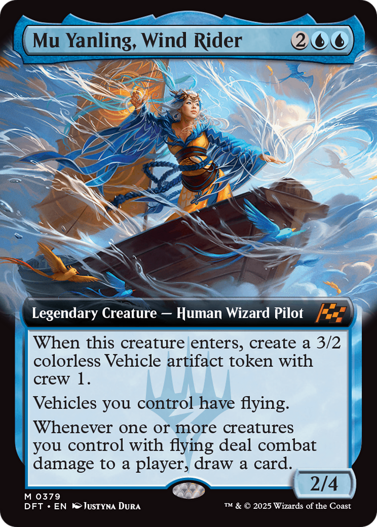 Mu Yanling, Wind Rider (Extended Art) [Aetherdrift] | Total Play