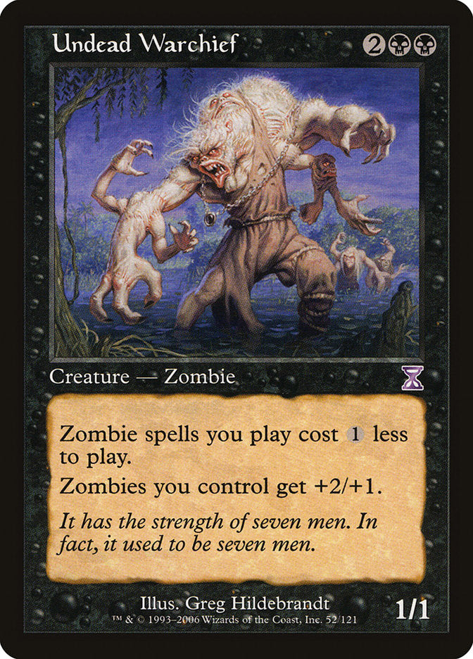 Undead Warchief [Time Spiral Timeshifted] | Total Play