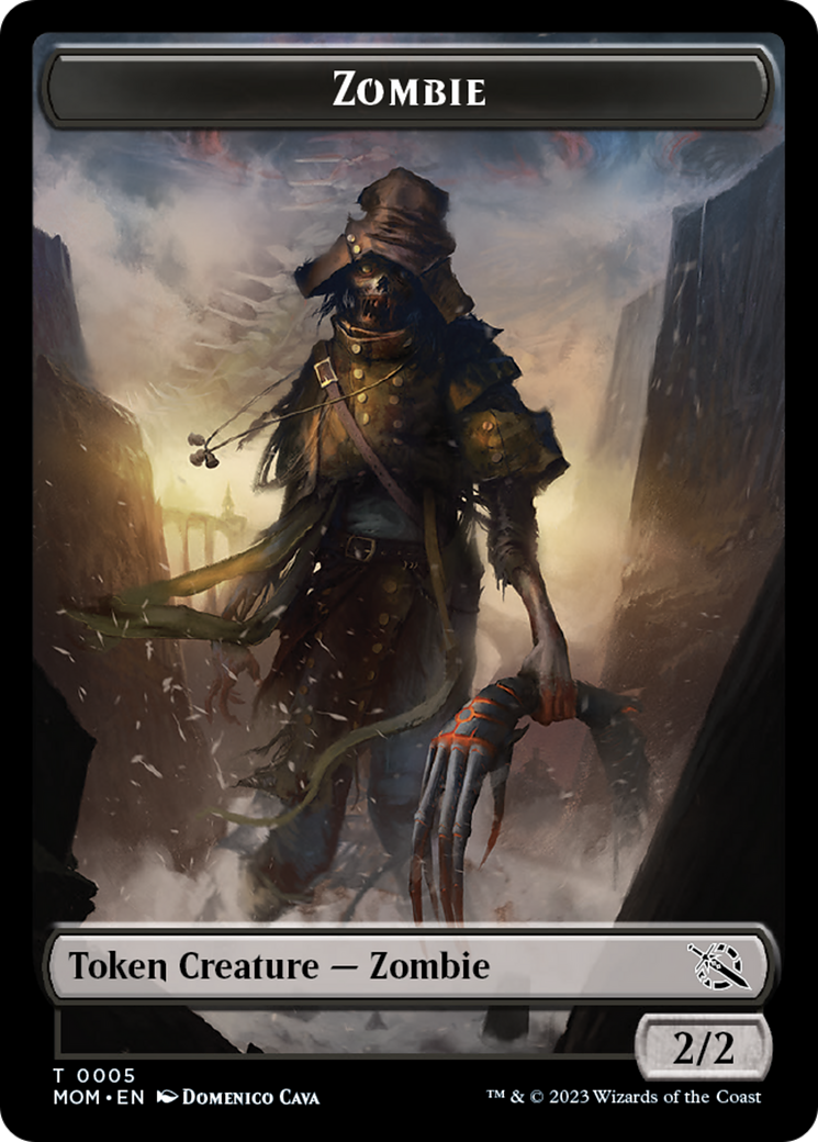 Zombie Token [March of the Machine Tokens] | Total Play