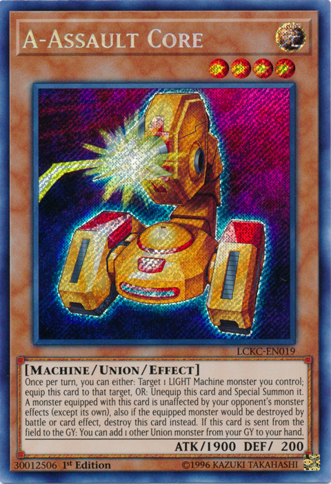 A-Assault Core [LCKC-EN019] Secret Rare | Total Play