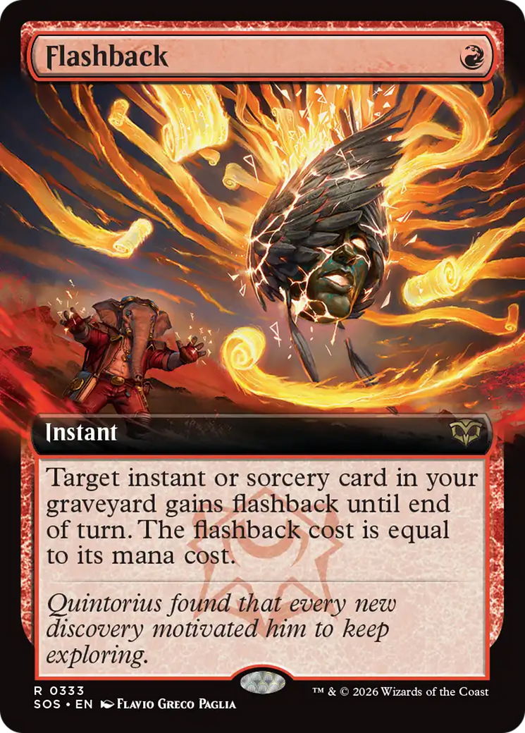 Flashback (Extended Art) [Secrets of Strixhaven] | Total Play