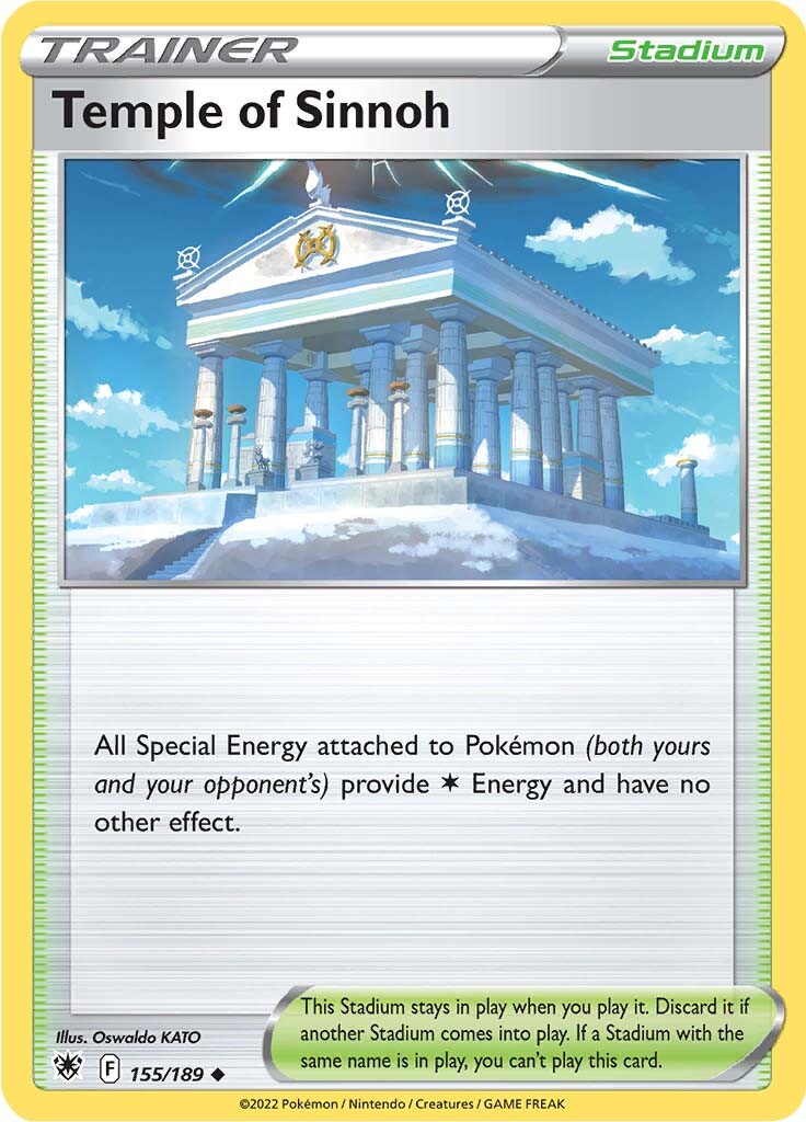 Temple of Sinnoh (155/189) [Sword & Shield: Astral Radiance] | Total Play