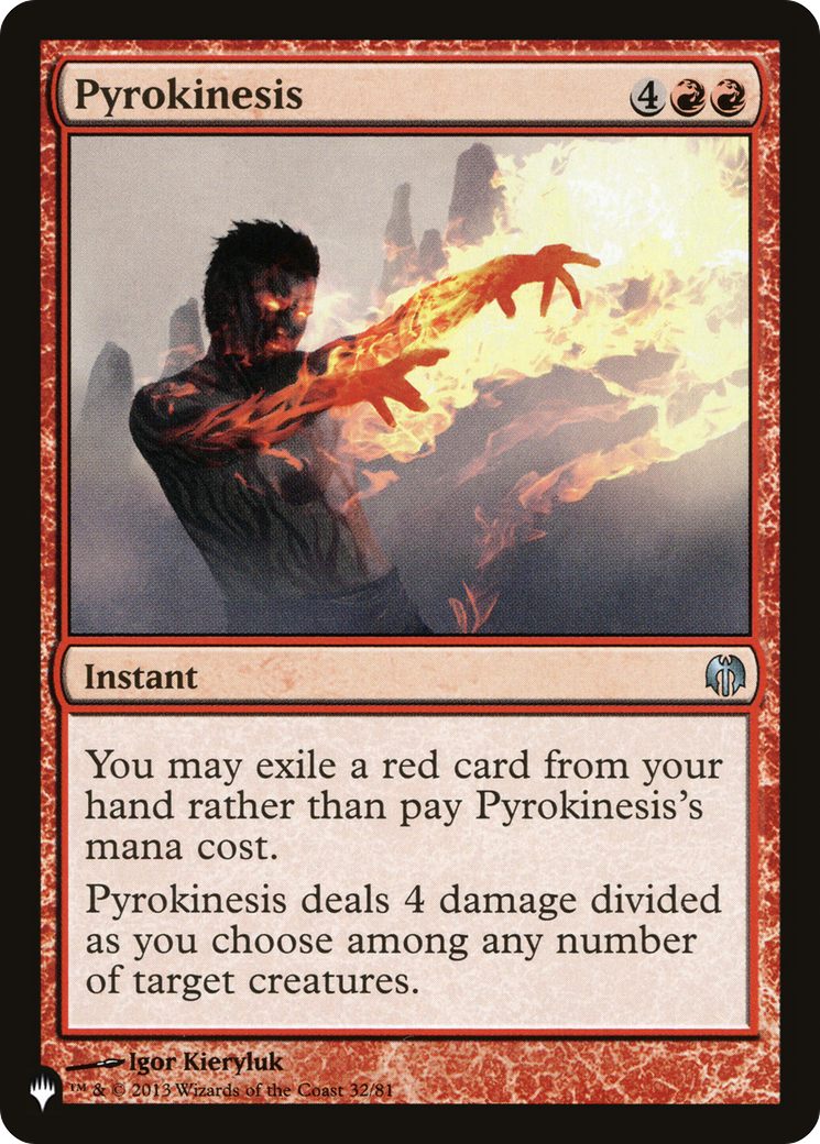 Pyrokinesis [The List] | Total Play