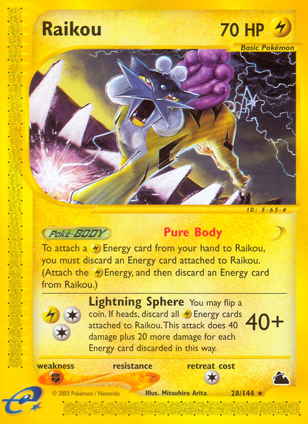 Raikou (28/144) [Skyridge] | Total Play