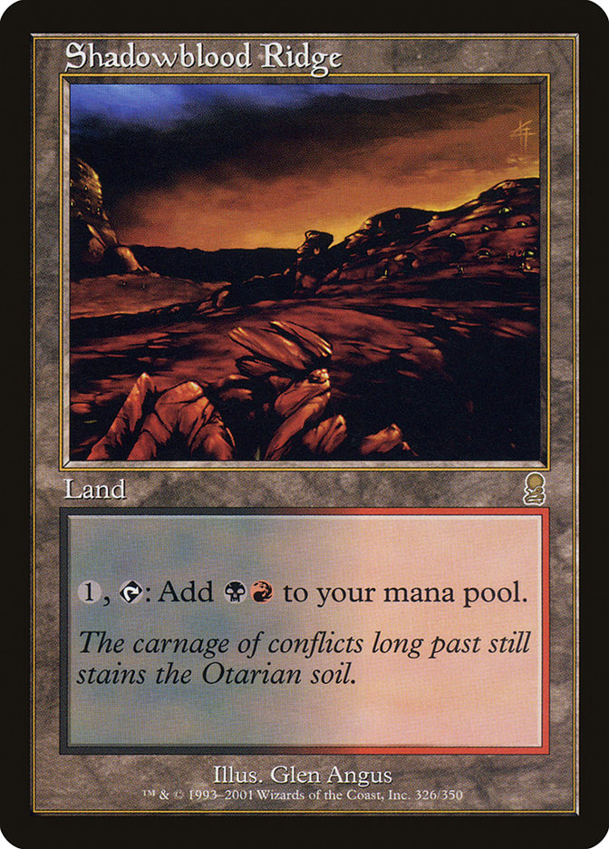 Shadowblood Ridge [Odyssey] | Total Play