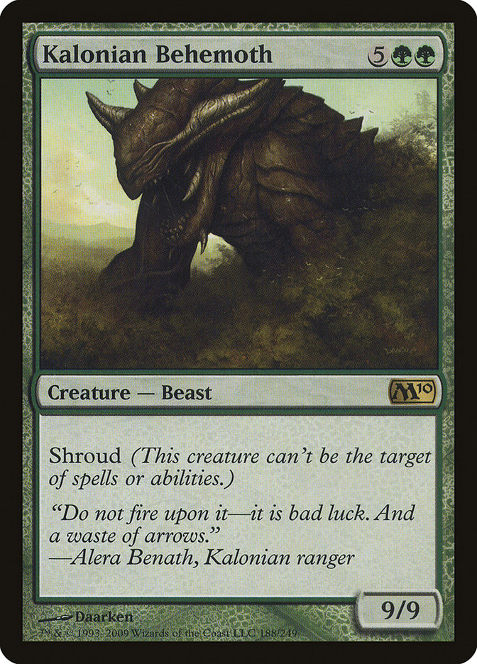 Kalonian Behemoth [Magic 2010] | Total Play