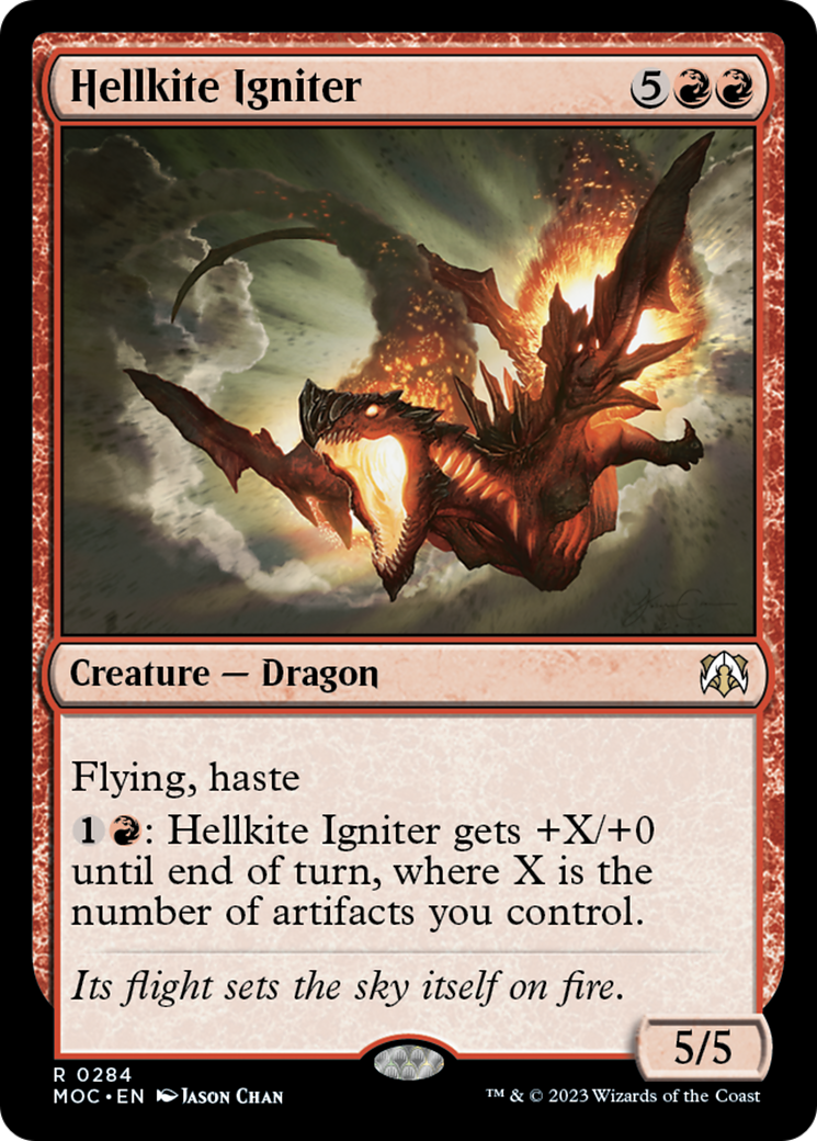 Hellkite Igniter [March of the Machine Commander] | Total Play