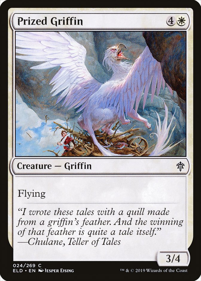 Prized Griffin [Throne of Eldraine] | Total Play