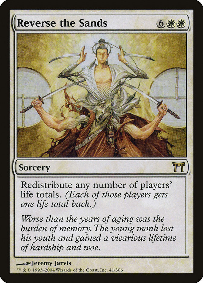 Reverse the Sands [Champions of Kamigawa] | Total Play