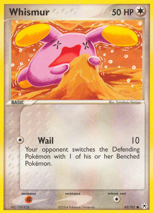 Whismur (82/101) [EX: Hidden Legends] | Total Play