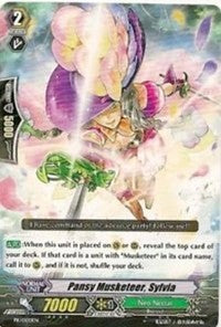 Pansy Musketeer, Sylvia (PR/0120EN) [Promo Cards] | Total Play