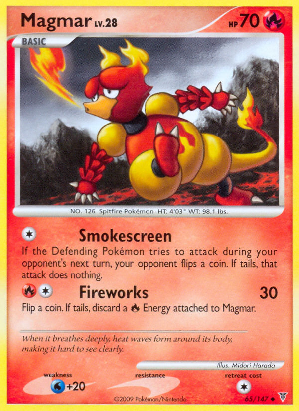 Magmar (65/147) [Platinum: Supreme Victors] | Total Play