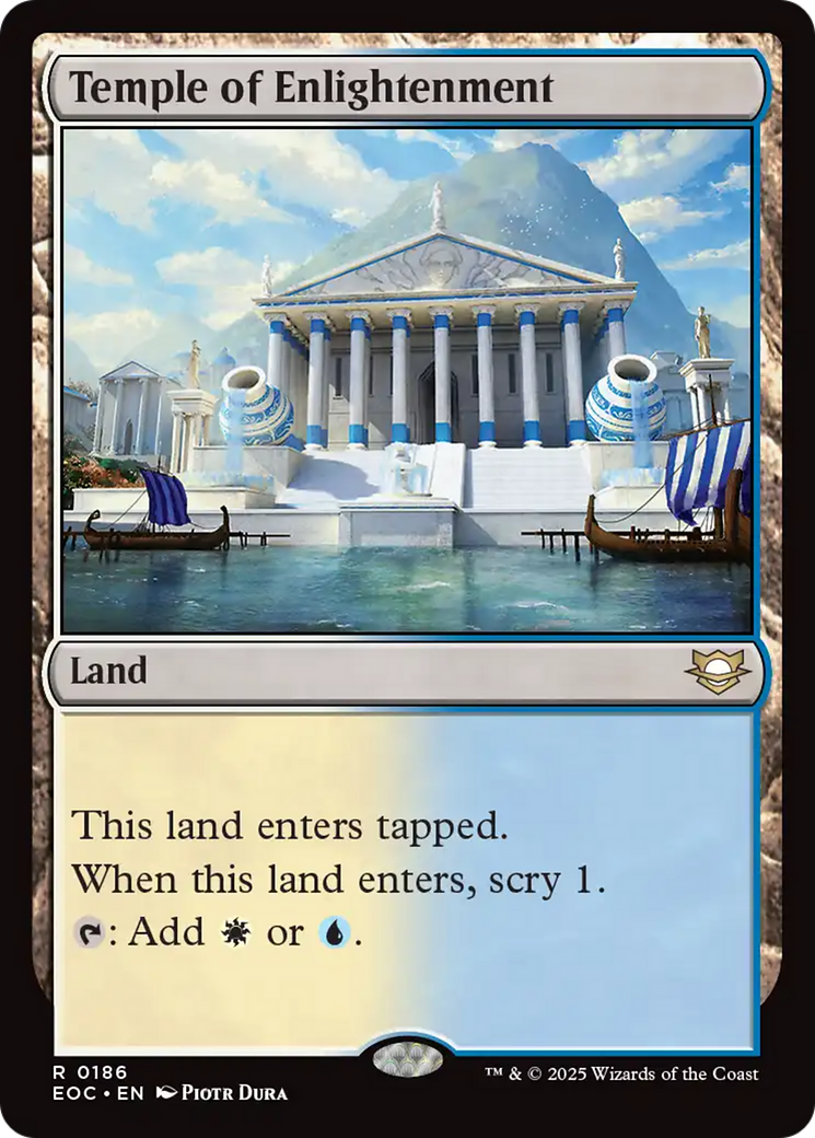 Temple of Enlightenment [Edge of Eternities Commander] | Total Play