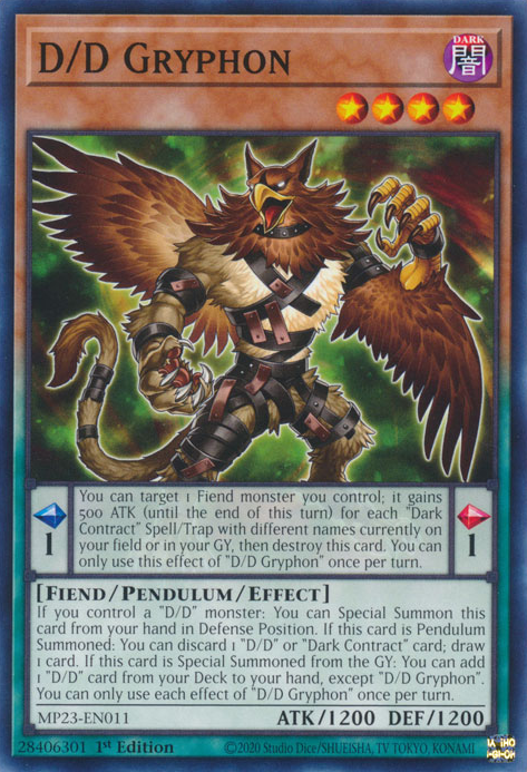 D/D Gryphon [MP23-EN011] Common | Total Play