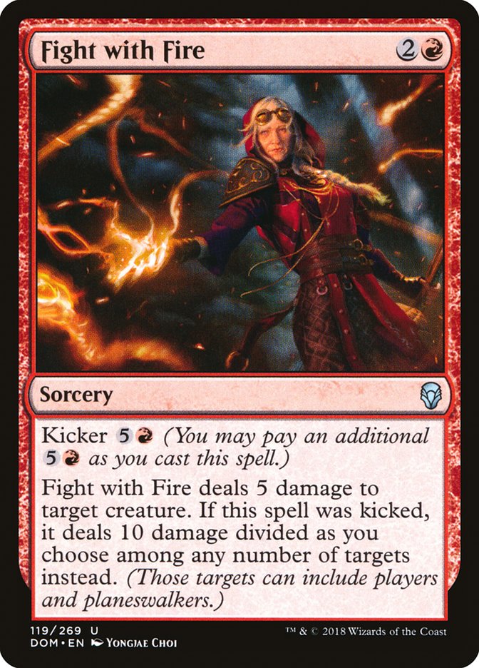 Fight with Fire [Dominaria] | Total Play