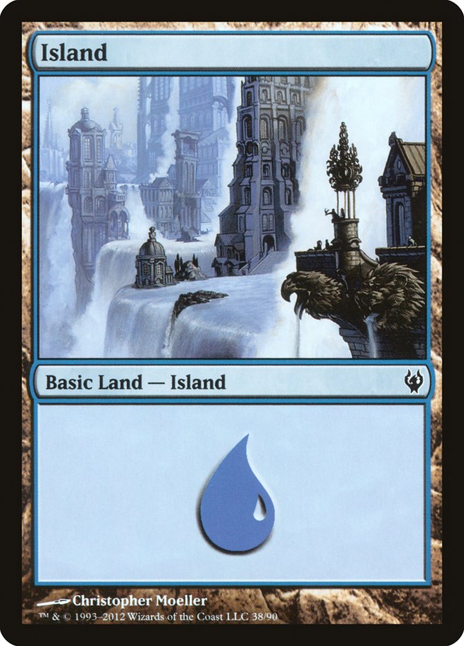 Island (38) [Duel Decks: Izzet vs. Golgari] | Total Play