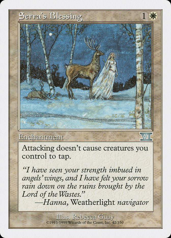 Serra's Blessing [Classic Sixth Edition] | Total Play