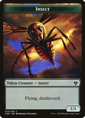 Spirit // Insect (013) Double-Sided Token [Commander 2020 Tokens] | Total Play